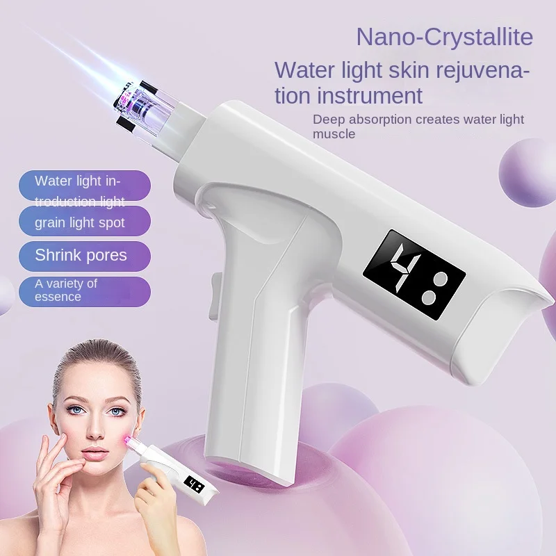 New Needl-Free Water Light Meter Instrument Household Use Beauty Salon's Red Blue Purple Light Guide Personal Care Appliances
New Needl-Free Water Light Meter Instrument Household Use Beauty Salon's Red Blue Purple Light Guide Personal Care Appliances
