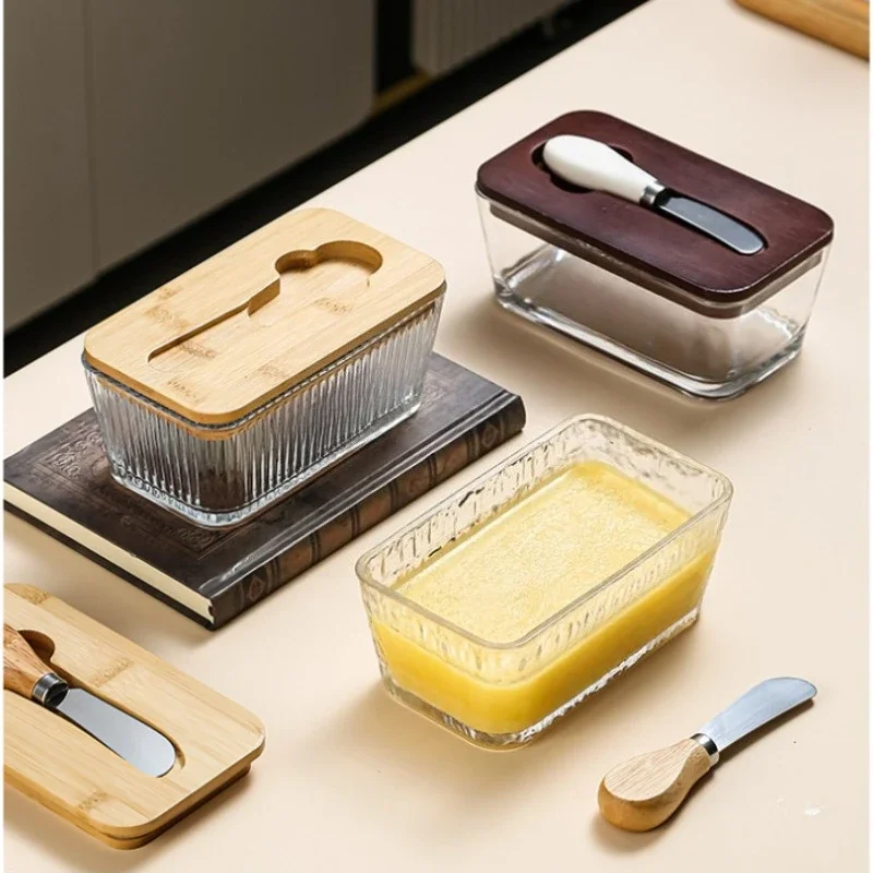 Glass Butter Dish with Lid and Butter Knife-Unbreakable Glass Keeper Container with,Silicone Sealing,for Kitchen Farmhouse Decor
Glass Butter Dish with Lid and Butter Knife-Unbreakable Glass Keeper Container with,Silicone Sealing,for Kitchen Farmhouse Decor