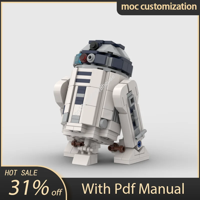 248 шт. Moc Star Battle Мини-робот UCS R2-D2 UCS Куклы Модель Строительные блоки Сборочный набор Кирпичи Игрушки Дети Рождественские подарки своими руками
248 шт. Moc Star Battle Мини-робот UCS R2-D2 UCS Куклы Модель Строительные блоки Сборочный набор Кирпичи Игрушки Дети Рождественские подарки своими руками