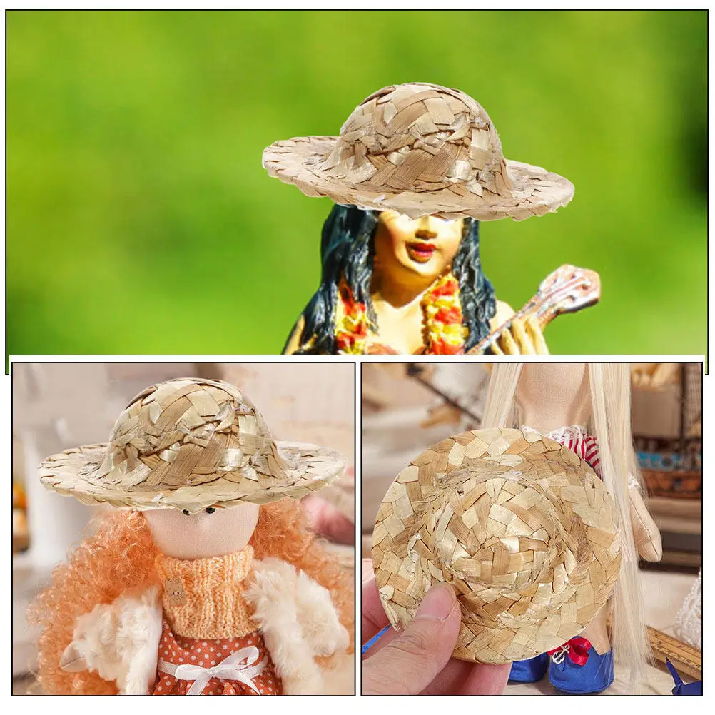 12Pcs Miniature Woven Hats for Small Decorative Craft Hats Lightweight Cute Photo Prop Accessory DIY Mini House Decor
12Pcs Miniature Woven Hats for Small Decorative Craft Hats Lightweight Cute Photo Prop Accessory DIY Mini House Decor