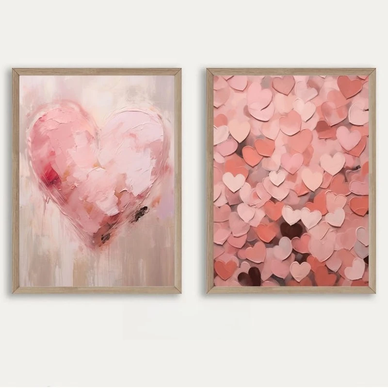 Set of 2 Romantic Art for Valentine, Valentine's Love Wall Art Poster, Frameless Canvas Painting for Living Room Decortions Gift
Set of 2 Romantic Art for Valentine, Valentine's Love Wall Art Poster, Frameless Canvas Painting for Living Room Decortions Gift