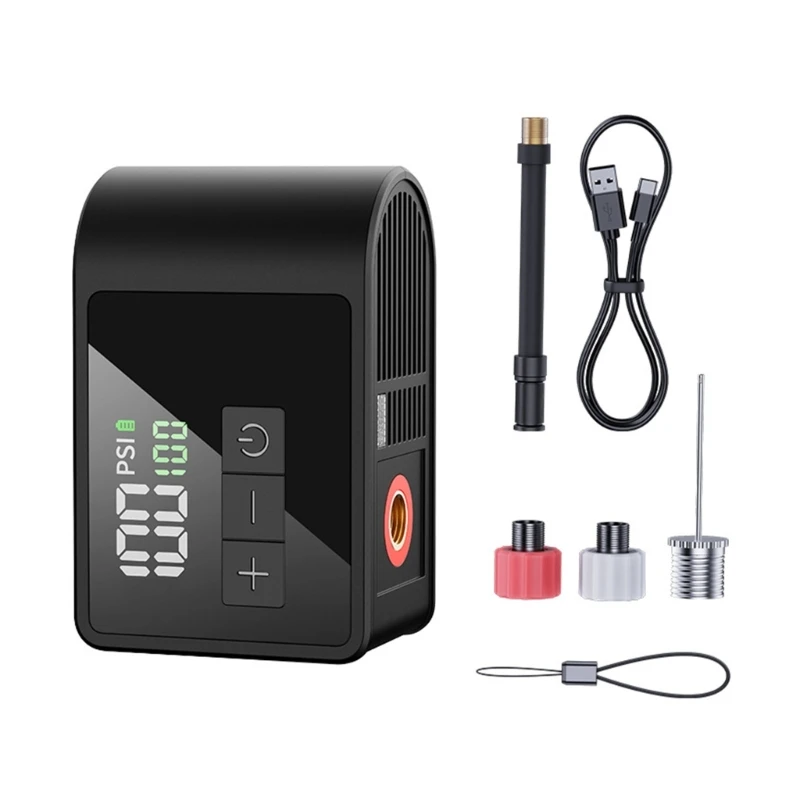 Automatic Tire Inflator For Road Mountain Bikes LCD Screen Small LED Light Design
Automatic Tire Inflator For Road Mountain Bikes LCD Screen Small LED Light Design