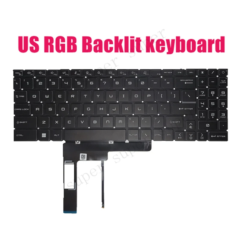 SSS+ US RGB Backlit keyboard for MSI Pulse GL66 12UEK/12UGK/12UE/12UGSK/12UGKV
SSS+ US RGB Backlit keyboard for MSI Pulse GL66 12UEK/12UGK/12UE/12UGSK/12UGKV