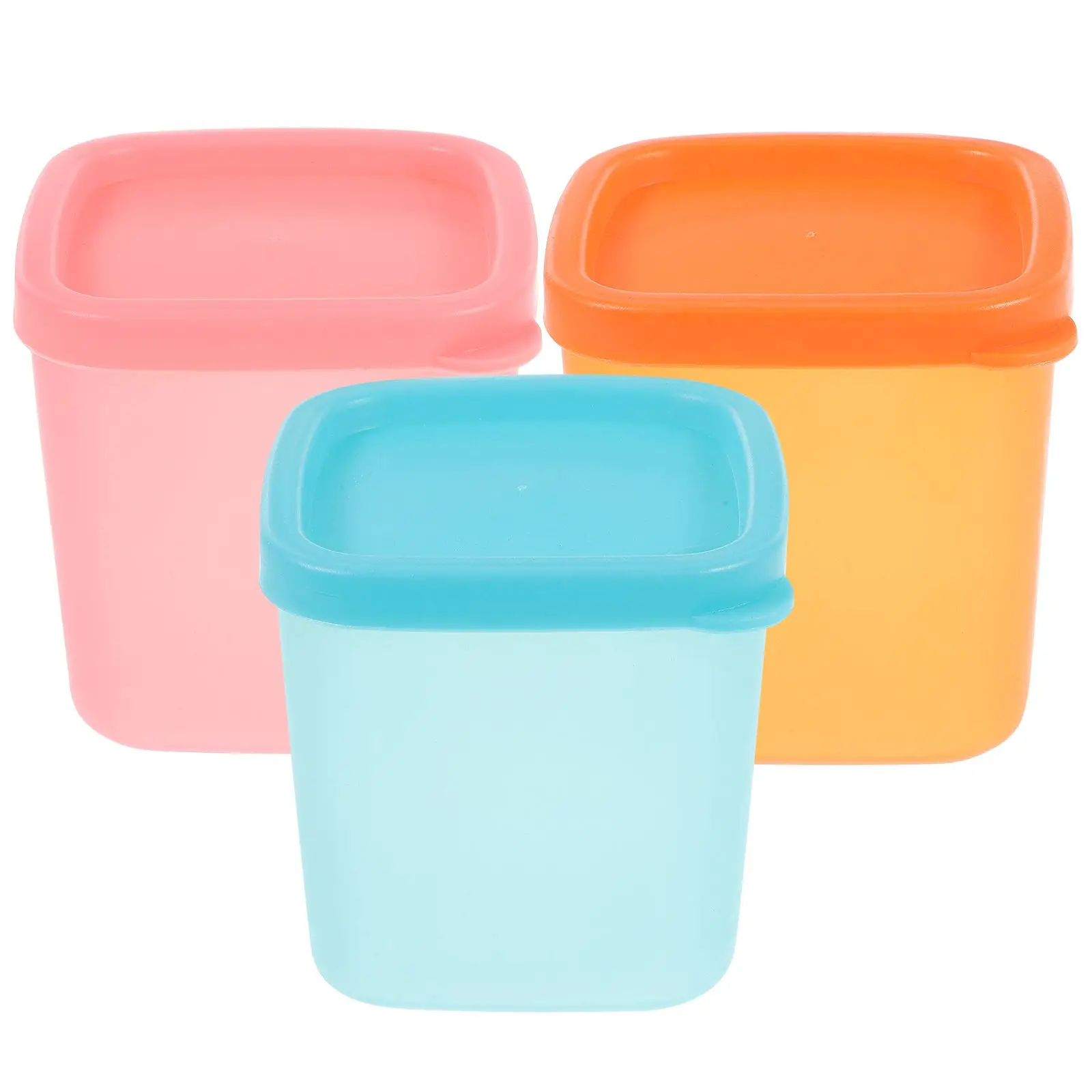 3 Pcs Ice Cream Box Freezer Containers with Lids Kitchen Storage Food Grade Material Reusable Holder Fruit Preservation
3 Pcs Ice Cream Box Freezer Containers with Lids Kitchen Storage Food Grade Material Reusable Holder Fruit Preservation