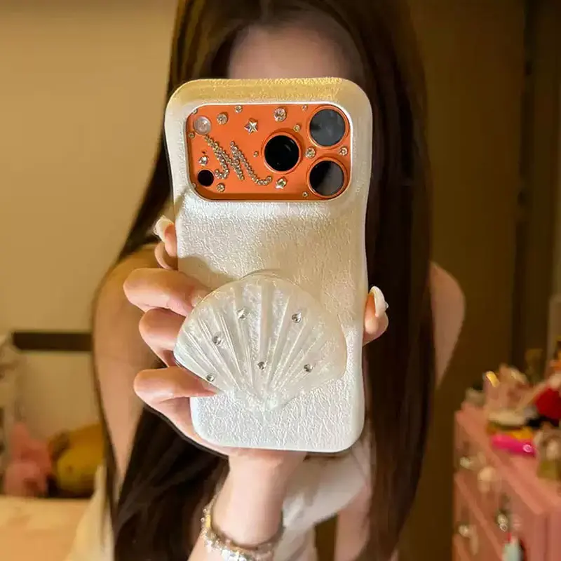 Luxury Handmade Purple Rhinestone Gradient Phone Protective Case for iPhone 17promax 16pro 15 14 Japanese Style Back Cover
Luxury Handmade Purple Rhinestone Gradient Phone Protective Case for iPhone 17promax 16pro 15 14 Japanese Style Back Cover
