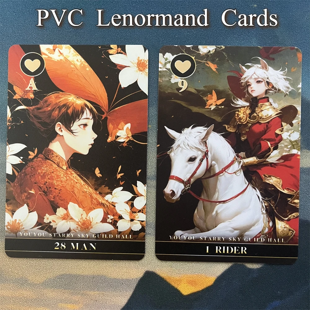 Red Storm Waterproof Lenormand Card for Beginner Divination and Future Board Game Prophesy Astrology Tool 42pcs PVC Oracle Deck
Red Storm Waterproof Lenormand Card for Beginner Divination and Future Board Game Prophesy Astrology Tool 42pcs PVC Oracle Deck