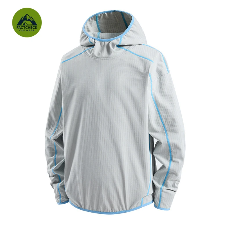 FACTCHECK Top Quality EU US Size Unisex Hooded T-shirt, 5A Antibacterial, Quick Dry Loose Color Block Long Sleeve Top
FACTCHECK Top Quality EU US Size Unisex Hooded T-shirt, 5A Antibacterial, Quick Dry Loose Color Block Long Sleeve Top