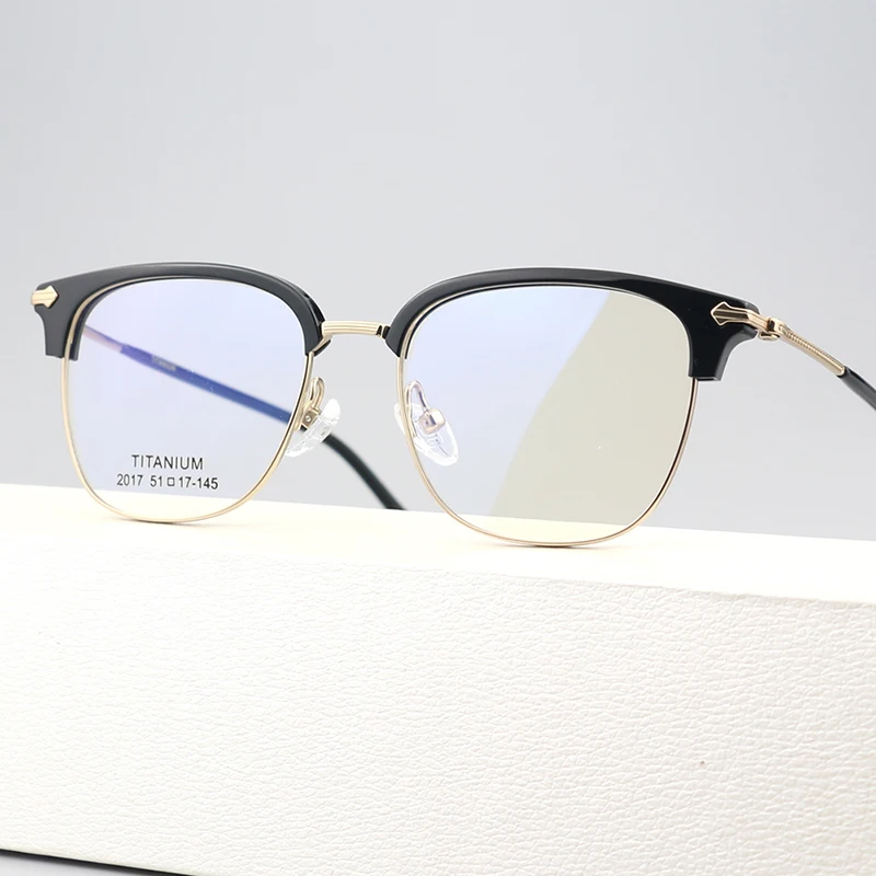 New Fashion Eyewear Retro Square Titanium Eyeglasses Myopia Optical Prescription Glasses Frame For Men And Women Spectacles
New Fashion Eyewear Retro Square Titanium Eyeglasses Myopia Optical Prescription Glasses Frame For Men And Women Spectacles