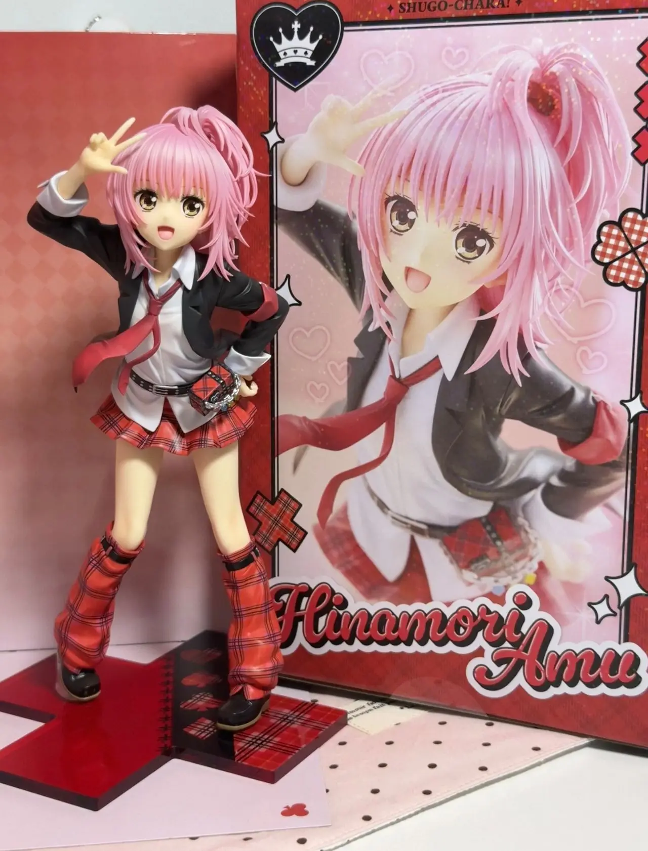 В наличии: Оригинальная фигурка Kotobukiya Shugo Chara Hinamori Amu в школьной форме. Коллекционная фигурка из ПВХ
В наличии: Оригинальная фигурка Kotobukiya Shugo Chara Hinamori Amu в школьной форме. Коллекционная фигурка из ПВХ