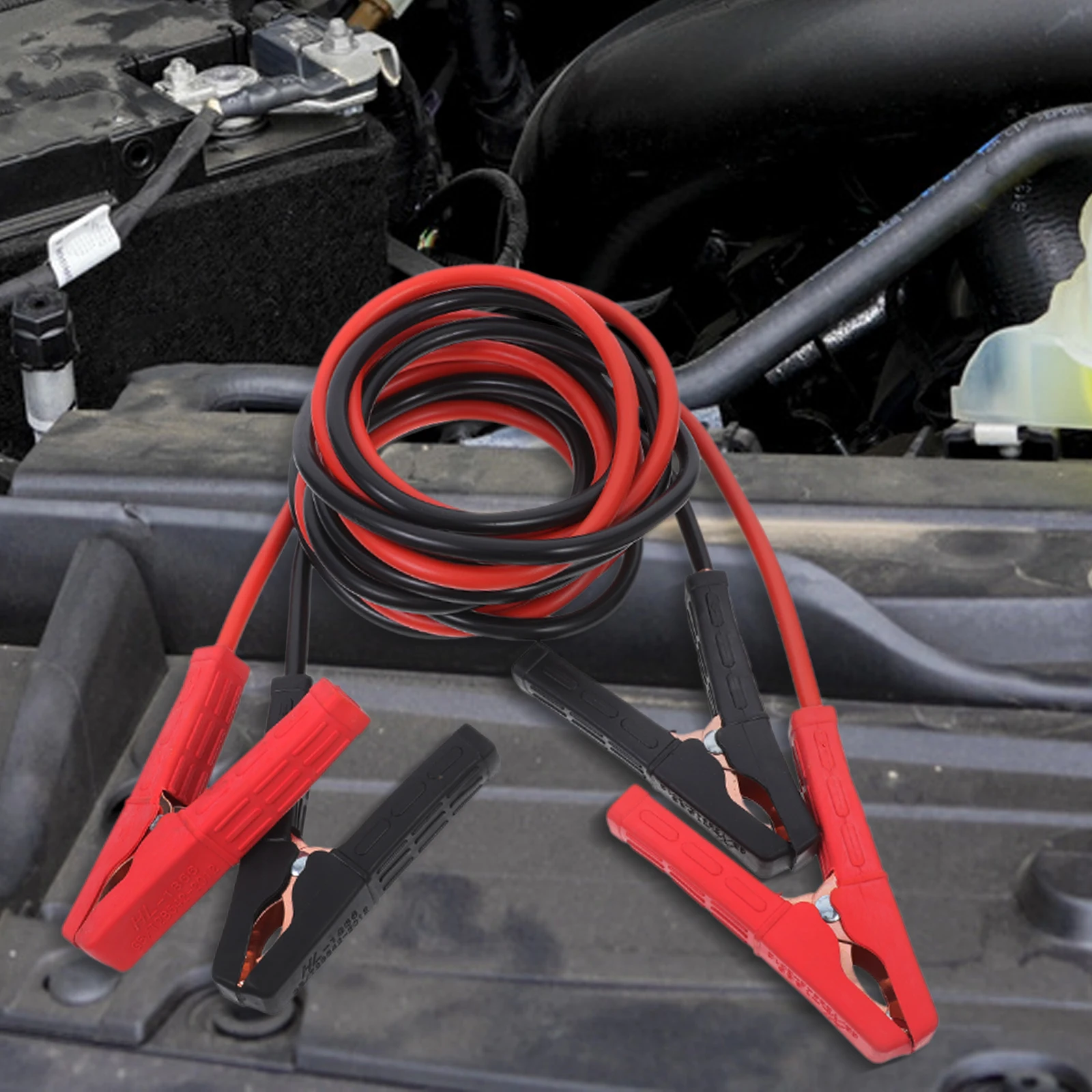2pcs Heavy Duty Jumper Truck Car Booster Emergency Power Portable Jump Starter Pure Copper Quick Connect Automotive
2pcs Heavy Duty Jumper Truck Car Booster Emergency Power Portable Jump Starter Pure Copper Quick Connect Automotive