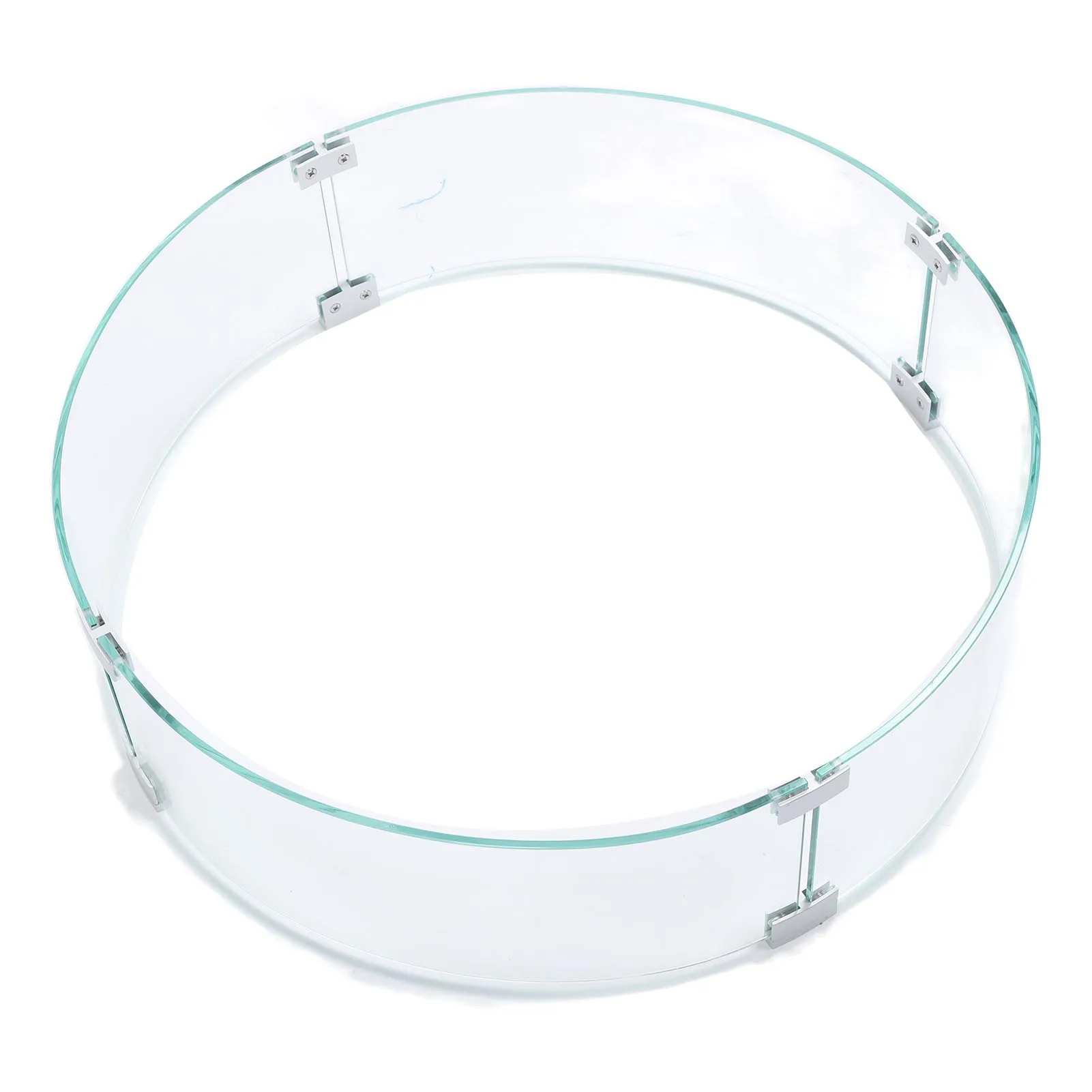 Round Fire Pit Wind Guard Tempered Glass Windscreen Clear Flame 650mm Diameter 6mm Thickness Tempered Glass Flame
Round Fire Pit Wind Guard Tempered Glass Windscreen Clear Flame 650mm Diameter 6mm Thickness Tempered Glass Flame