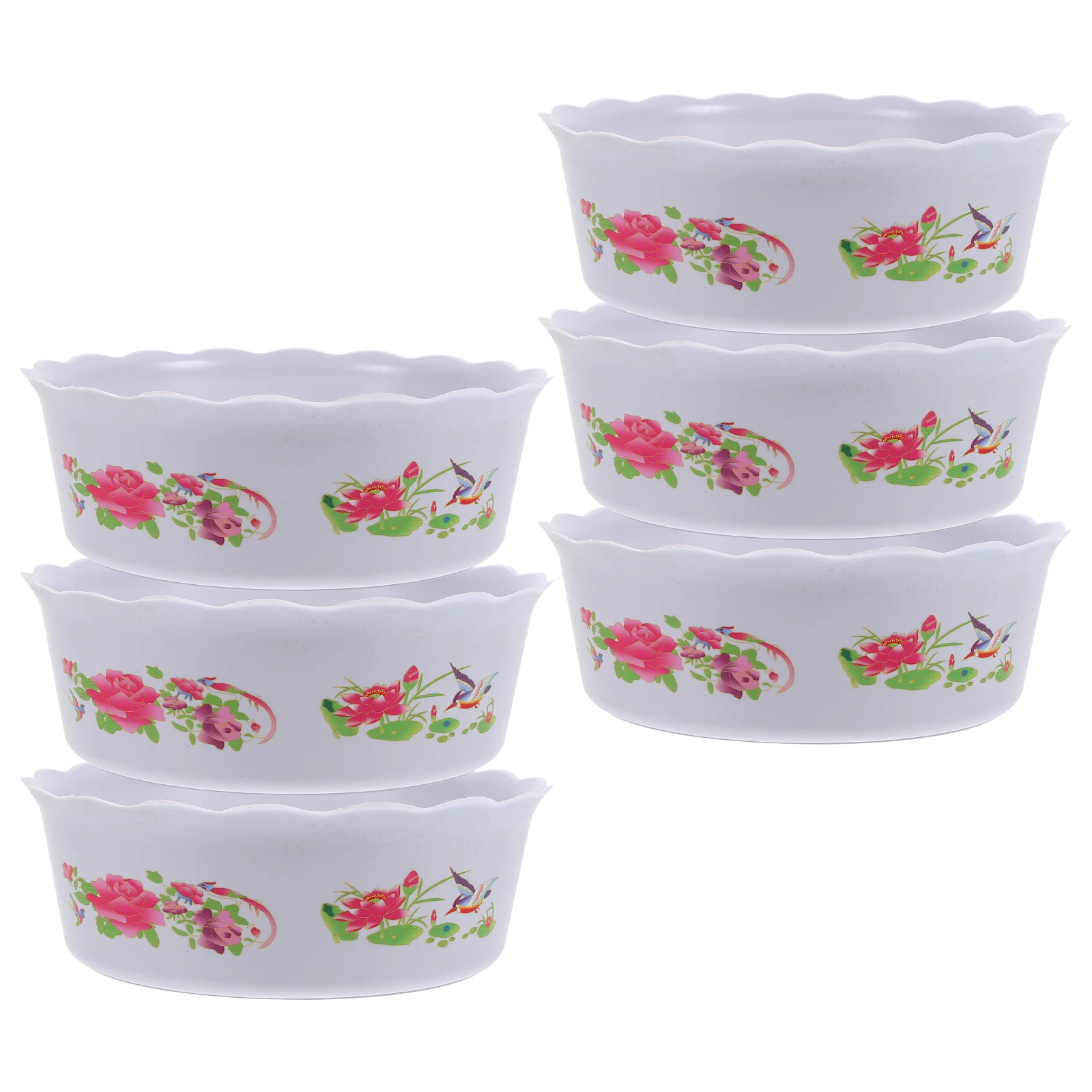 6pcs Hydroponic Plants Lily Bowl Water Vase Pot Smooth Surface Fish Tank Plastic Flowerpot Home Balcony Planter
6pcs Hydroponic Plants Lily Bowl Water Vase Pot Smooth Surface Fish Tank Plastic Flowerpot Home Balcony Planter