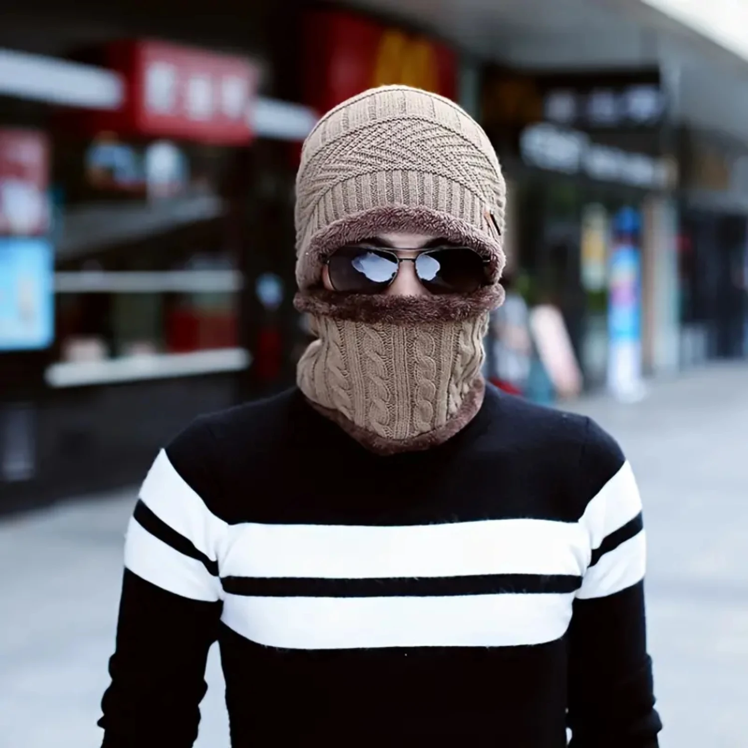 Stay Warm and Cozy in Style this Winter with Fashionable and Luxurious Men's Winter Accessories - Knitted Earmuff Hat and Scarf
Stay Warm and Cozy in Style this Winter with Fashionable and Luxurious Men's Winter Accessories - Knitted Earmuff Hat and Scarf