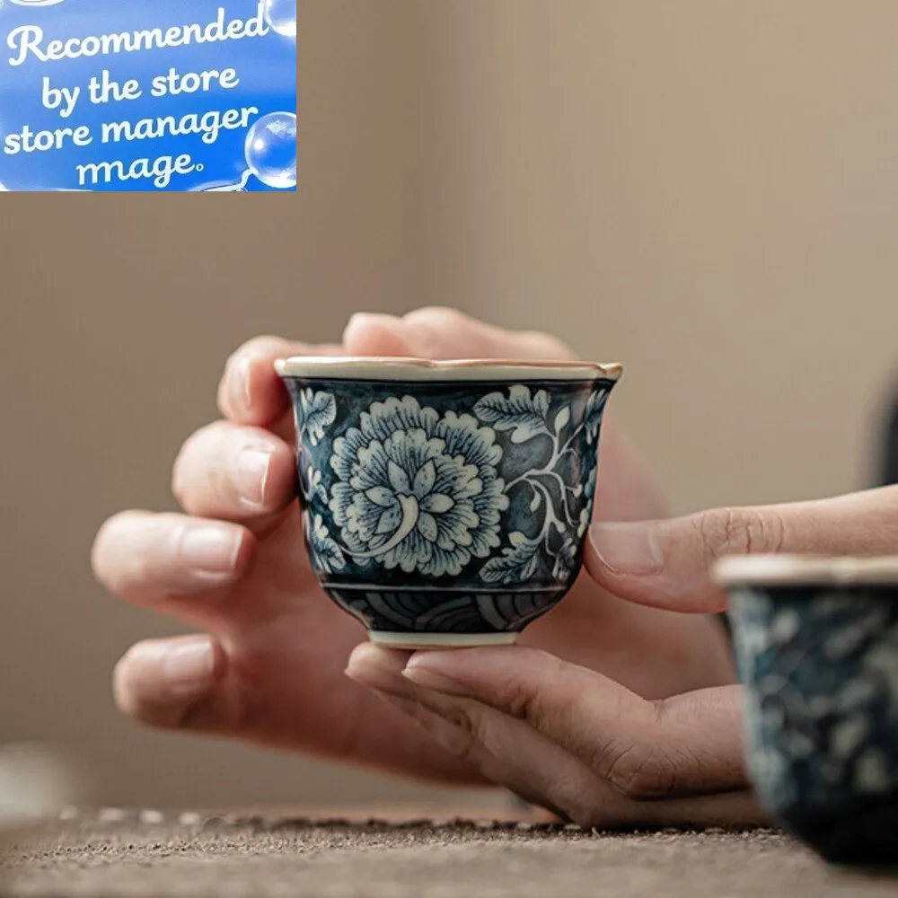 2 шт./компл. античная цветочная керамическая чашка Ru Kiln Flower Mouth Cup Маленькая мастер-чашка Дегустационная чайная чаша Кунг-фу Чайная посуда 40 мл
2 шт./компл. античная цветочная керамическая чашка Ru Kiln Flower Mouth Cup Маленькая мастер-чашка Дегустационная чайная чаша Кунг-фу Чайная посуда 40 мл