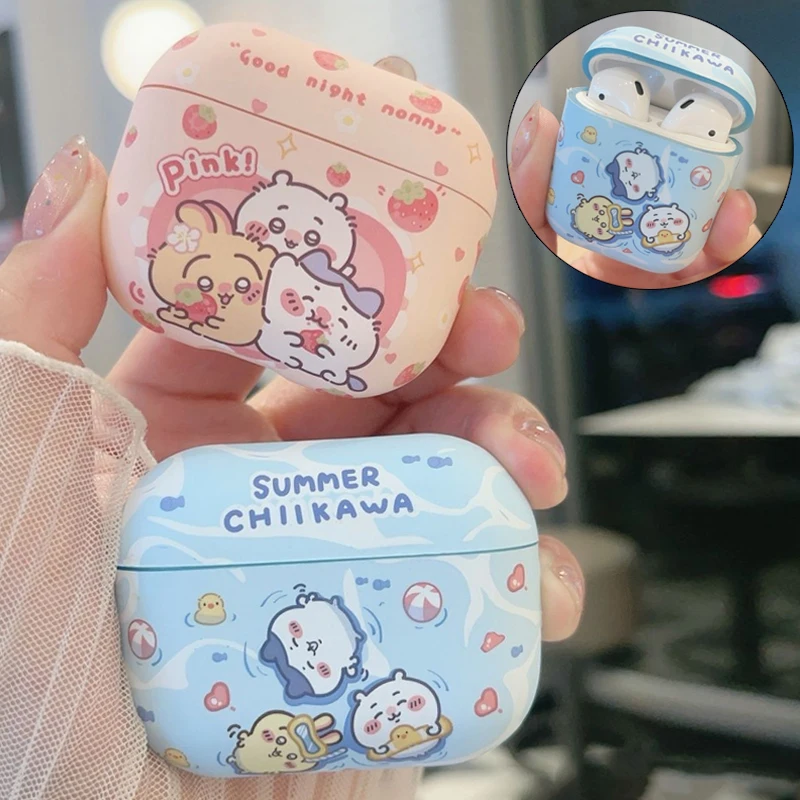 Chiikawa Hachiware Cartoon Case for Airpods 4/1/2/3 Protector Cover for Airpods Pro 2 Funda Headphone Shockproof Protective Case
Chiikawa Hachiware Cartoon Case for Airpods 4/1/2/3 Protector Cover for Airpods Pro 2 Funda Headphone Shockproof Protective Case