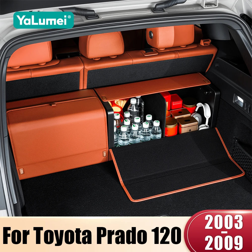 For Toyota Land Cruiser Prado 120 J120 2003-2006 2007 2008 2009 Foldable Car Trunk Storage Box Organizer Tools Tidying Package
For Toyota Land Cruiser Prado 120 J120 2003-2006 2007 2008 2009 Foldable Car Trunk Storage Box Organizer Tools Tidying Package
