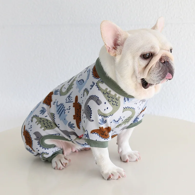 Mutihome Fashiona Pet Products Law Bulldog Cartoon Fine Velvet Four Legged Versatile Fat Dog Clothes Bago Corgi Dog Cat Clothing
Mutihome Fashiona Pet Products Law Bulldog Cartoon Fine Velvet Four Legged Versatile Fat Dog Clothes Bago Corgi Dog Cat Clothing