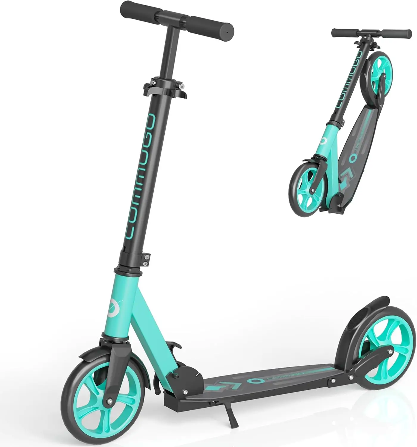 Foldable Lightweight Kick Scooter for Kids, Teens & Adults, CPSC Certified with 8 Inch Wheels, Max Load 240 LBS
Foldable Lightweight Kick Scooter for Kids, Teens & Adults, CPSC Certified with 8 Inch Wheels, Max Load 240 LBS