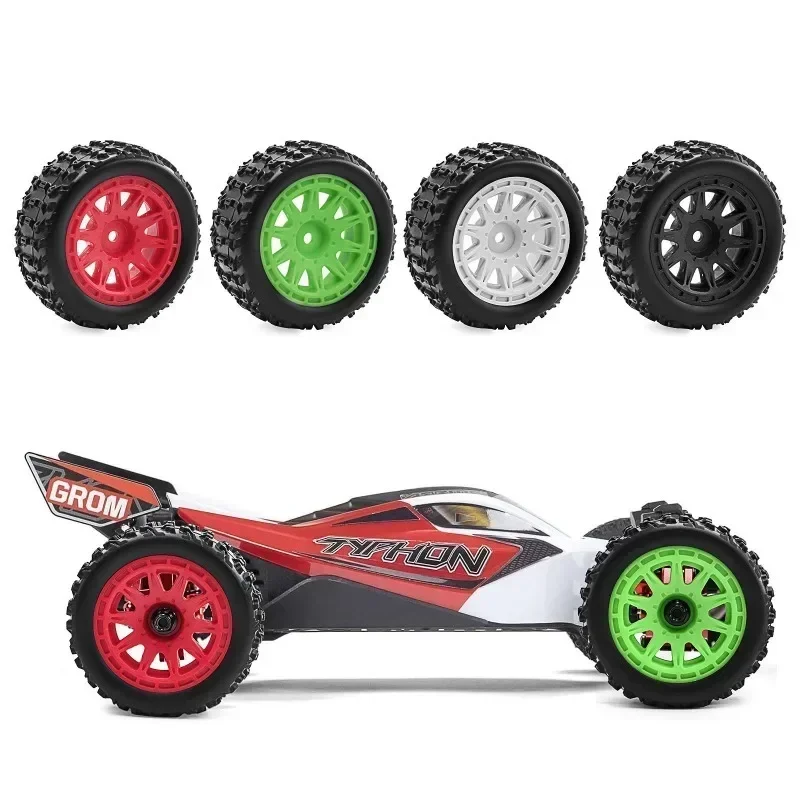 4 шт., 69 мм, резиновая шина, 12 мм, шестигранная шина для Arrma 1/18 2S Typhon Grom, детали для обновления радиоуправляемого автомобиля, аксессуары
4 шт., 69 мм, резиновая шина, 12 мм, шестигранная шина для Arrma 1/18 2S Typhon Grom, детали для обновления радиоуправляемого автомобиля, аксессуары