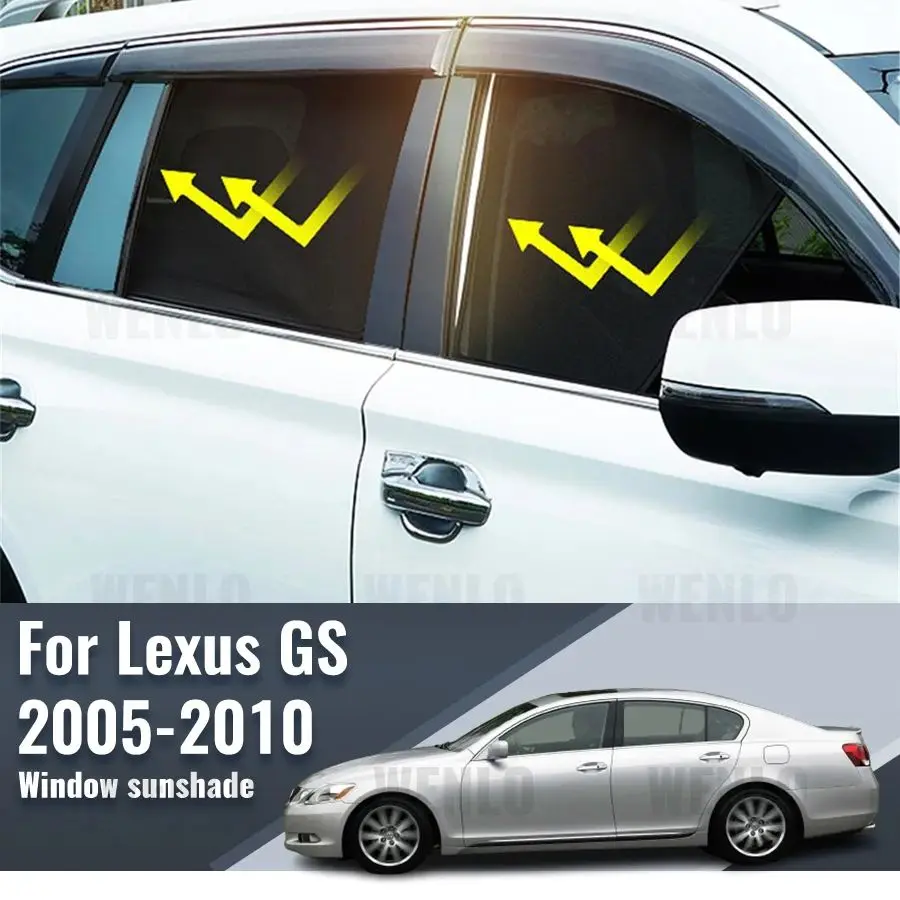 For Lexus GS 2005-2010 Magnetic Car Sunshade Shield Front Windshield Curtain Rear Side Baby Window Sun Shade
For Lexus GS 2005-2010 Magnetic Car Sunshade Shield Front Windshield Curtain Rear Side Baby Window Sun Shade
