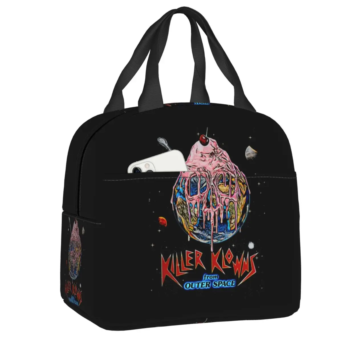 Custom Killer Klowns From Outer Space Funny Horror Movie Lunch Bag Men Women Cooler Thermal Insulated Lunch Box Student School
Custom Killer Klowns From Outer Space Funny Horror Movie Lunch Bag Men Women Cooler Thermal Insulated Lunch Box Student School