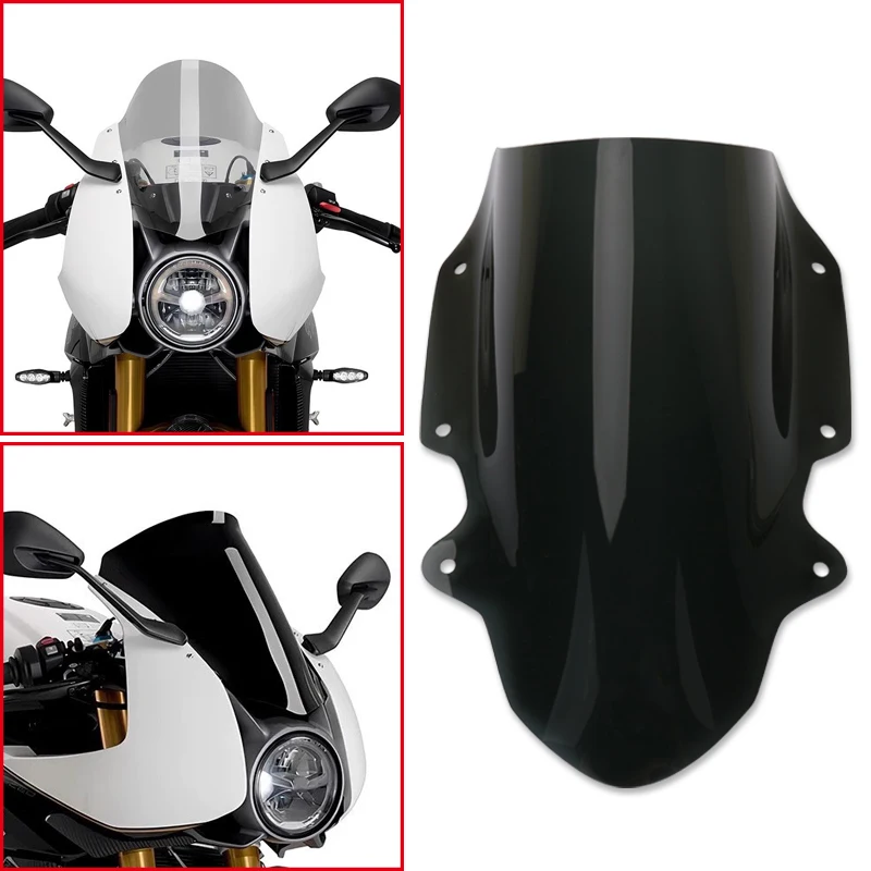 Motorcycle Front Windscreen Windshield Fairing Wind Deflector Fit For Speed Triple 1200 RR 1200RR 2022 2023 2024
Motorcycle Front Windscreen Windshield Fairing Wind Deflector Fit For Speed Triple 1200 RR 1200RR 2022 2023 2024
