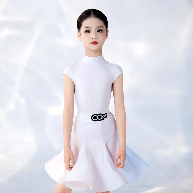 Professional Latin Dance Competition Clothing For Girls White Tops Split Skirts Practcie Suit Ballroom Samba Latin Wear XH4929
Professional Latin Dance Competition Clothing For Girls White Tops Split Skirts Practcie Suit Ballroom Samba Latin Wear XH4929