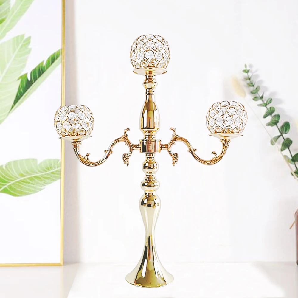 3 Arms Candelabras Crystal Candelabrum Goblet Candle Holders Bowl Tealight Candlesticks Home Wedding Ornament Decor
3 Arms Candelabras Crystal Candelabrum Goblet Candle Holders Bowl Tealight Candlesticks Home Wedding Ornament Decor