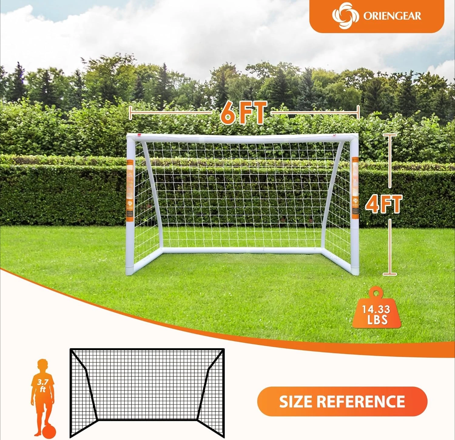 Soccer Goal, 12x6/10x6.5/8x6/6x4 Full Size Soccer Goals for Backyard, Net with Training Discs, Portable Soccer Goal·Hot
Soccer Goal, 12x6/10x6.5/8x6/6x4 Full Size Soccer Goals for Backyard, Net with Training Discs, Portable Soccer Goal·Hot