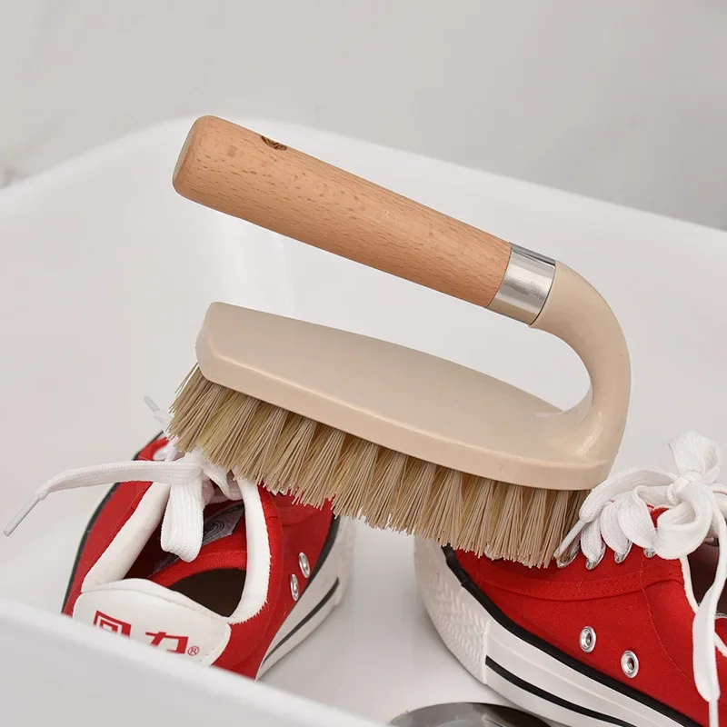 Wooden Handle Cleaning Brush, Stiff Bristle Scrubber for Kitchen Sink/Bathtub/Toilet, Heavy Duty Floor & Tile Brush & Shoe brush
Wooden Handle Cleaning Brush, Stiff Bristle Scrubber for Kitchen Sink/Bathtub/Toilet, Heavy Duty Floor & Tile Brush & Shoe brush