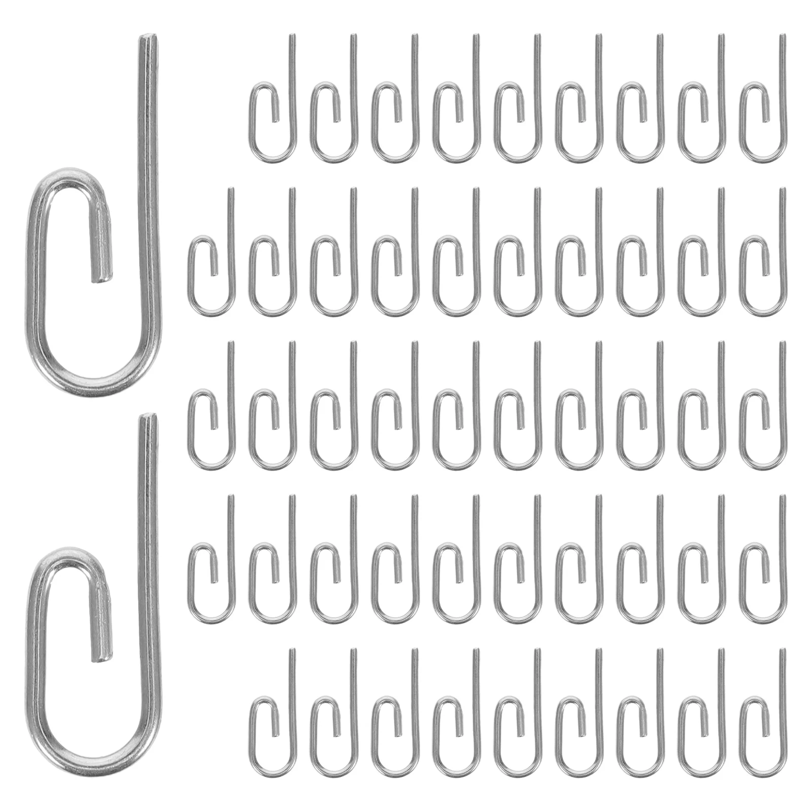 50 Pcs Metal Curtain Hook Gathering Hooks up Ceiling for Drapes Wall Rod Cloak Rods
50 Pcs Metal Curtain Hook Gathering Hooks up Ceiling for Drapes Wall Rod Cloak Rods