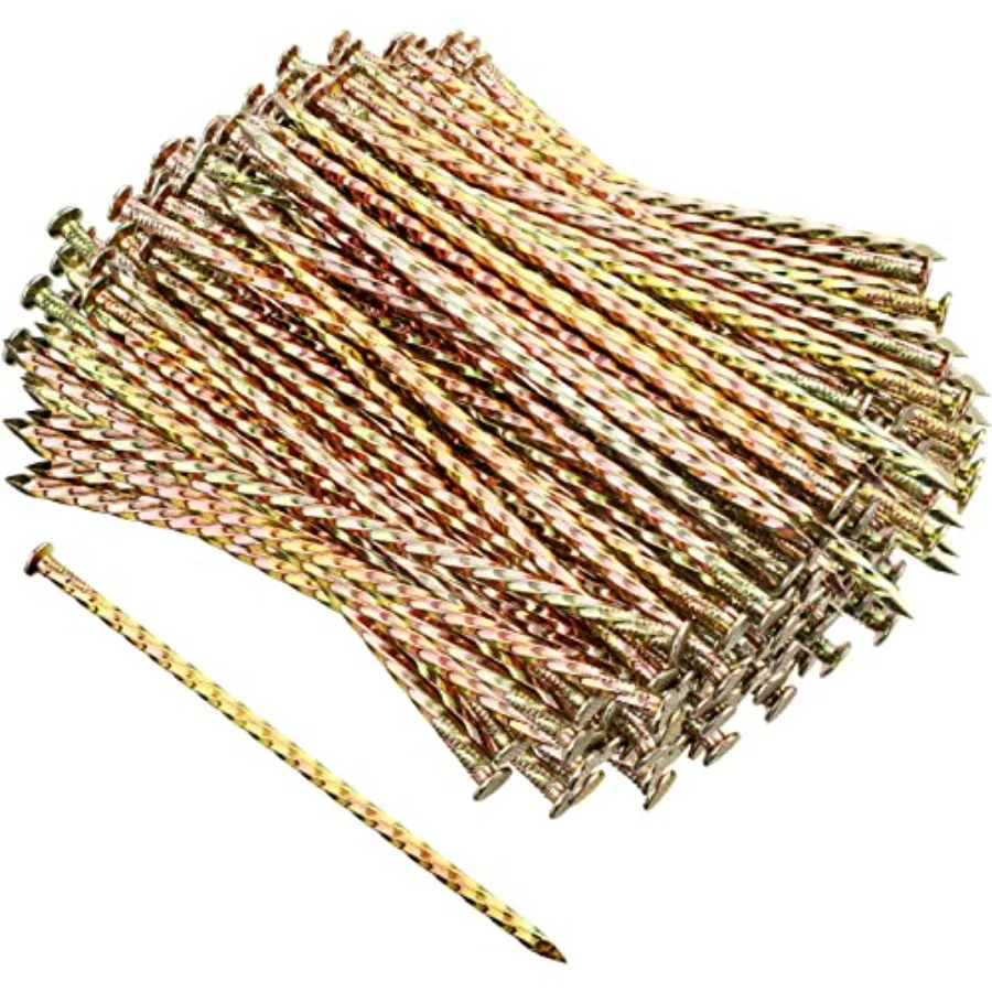 100 Pcs Artificial Turf Stakes Nails Metal Landscape Edging Stakes Galvanized Spiral Garden Ground Spikes Lawn for Outdoor Tent
100 Pcs Artificial Turf Stakes Nails Metal Landscape Edging Stakes Galvanized Spiral Garden Ground Spikes Lawn for Outdoor Tent