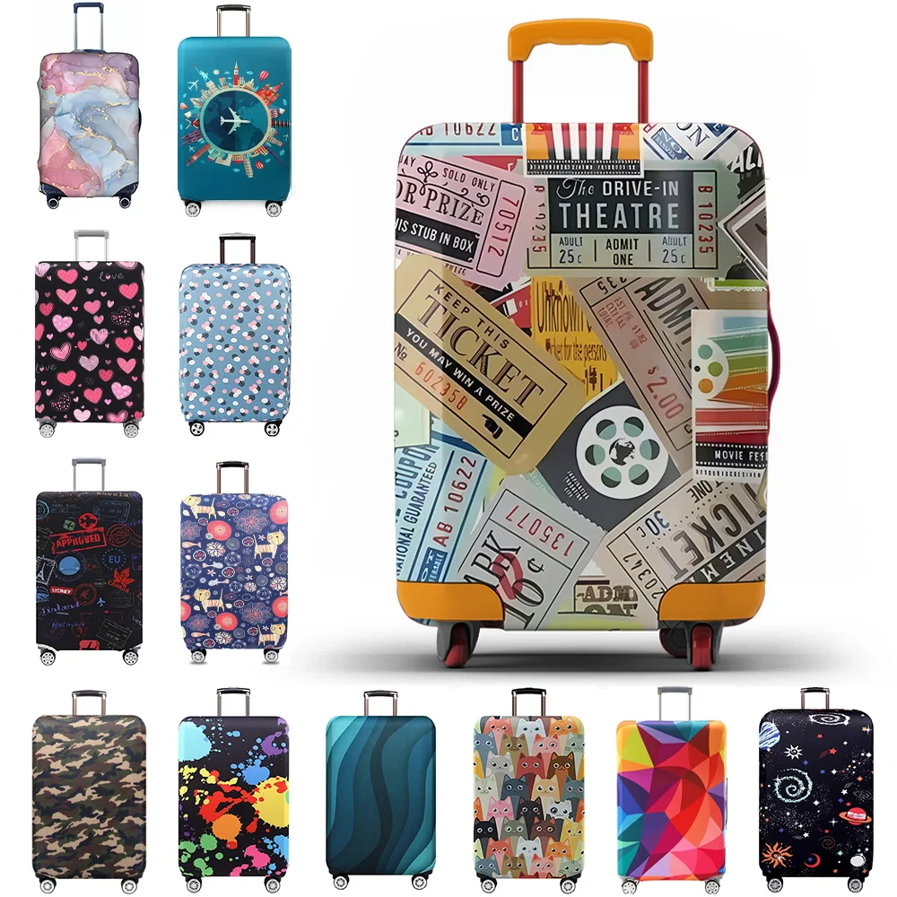 Luggage Cover Stretch Fabric Suitcase Protector Baggage Dust Case Cover Suitable for18-32 Inch Suitcase Case Travel Organizer
Luggage Cover Stretch Fabric Suitcase Protector Baggage Dust Case Cover Suitable for18-32 Inch Suitcase Case Travel Organizer