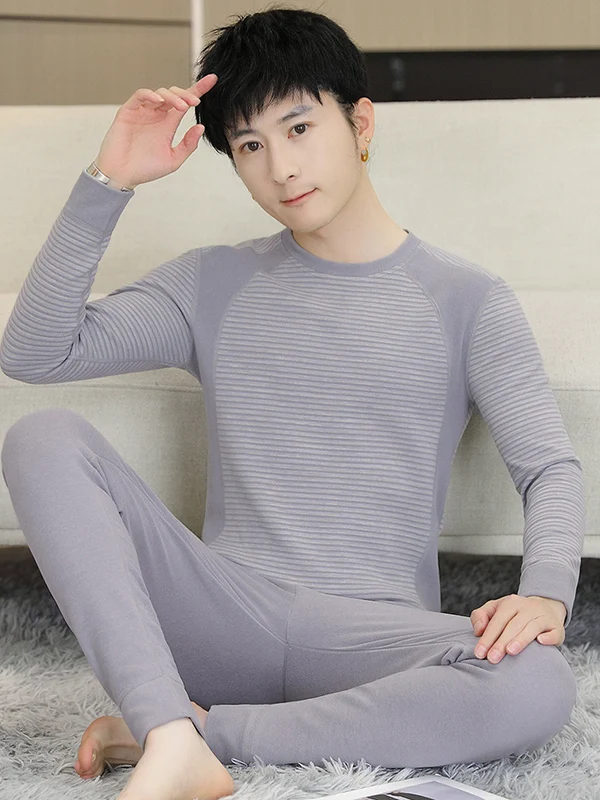 Thiened German Velvet Heating Striped Autumn Pants Set for Teenage Boys Long Sve T-irt And Long Pants Warmth Conservation
Thiened German Velvet Heating Striped Autumn Pants Set for Teenage Boys Long Sve T-irt And Long Pants Warmth Conservation