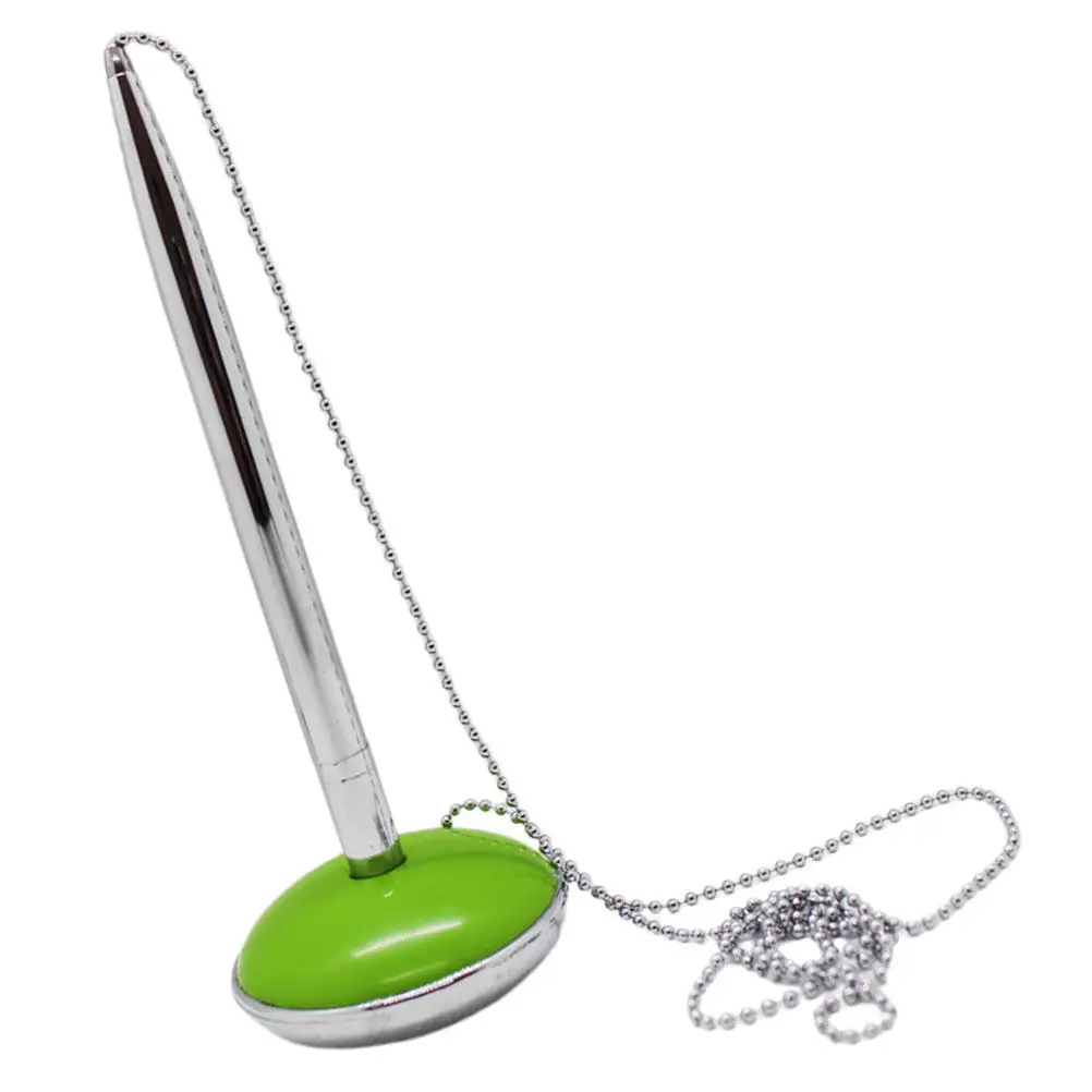 Unique Desk Signature Pen Chain Multi-Function Smooth Writing Office Pen for Bank Counters Desk Pens Pens with Chain
Unique Desk Signature Pen Chain Multi-Function Smooth Writing Office Pen for Bank Counters Desk Pens Pens with Chain