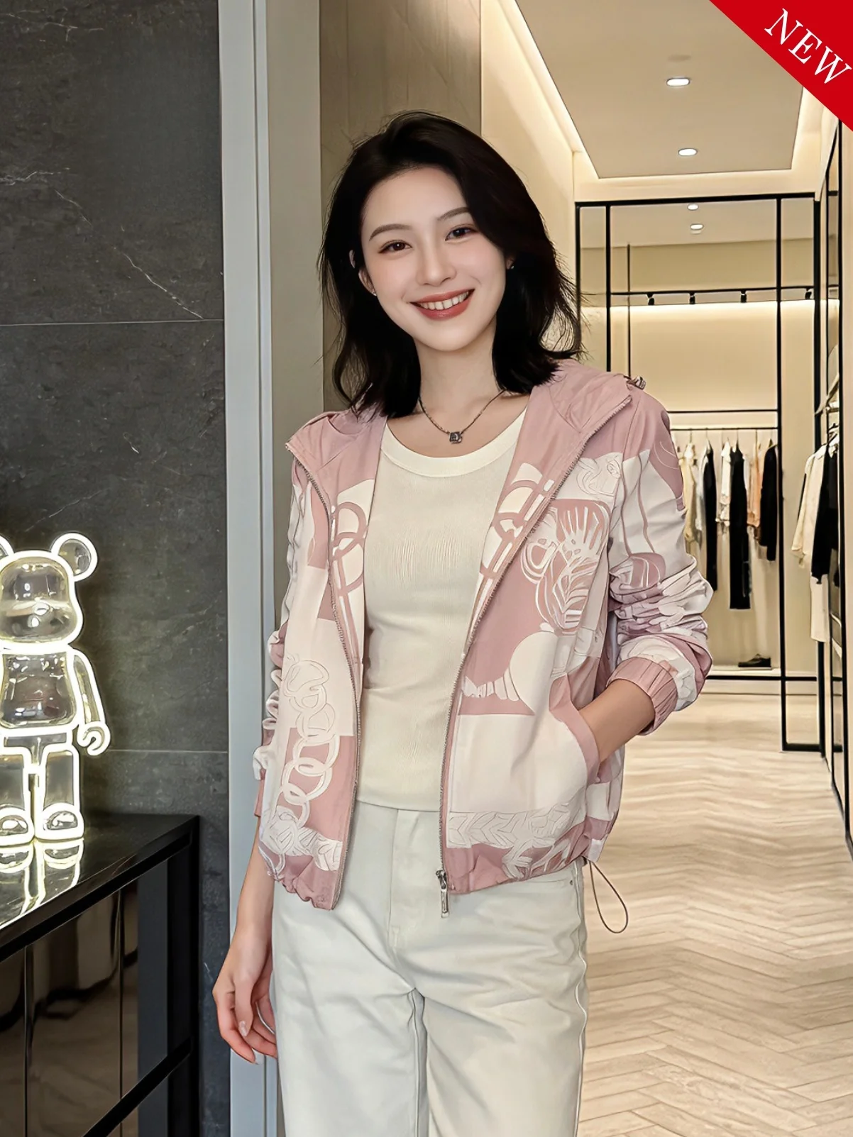 Fashionable Casual Thin Long Sleeve Women's Jacket Spring Autumn New Style Little Fragrance Style Short Outerwear Coat
Fashionable Casual Thin Long Sleeve Women's Jacket Spring Autumn New Style Little Fragrance Style Short Outerwear Coat