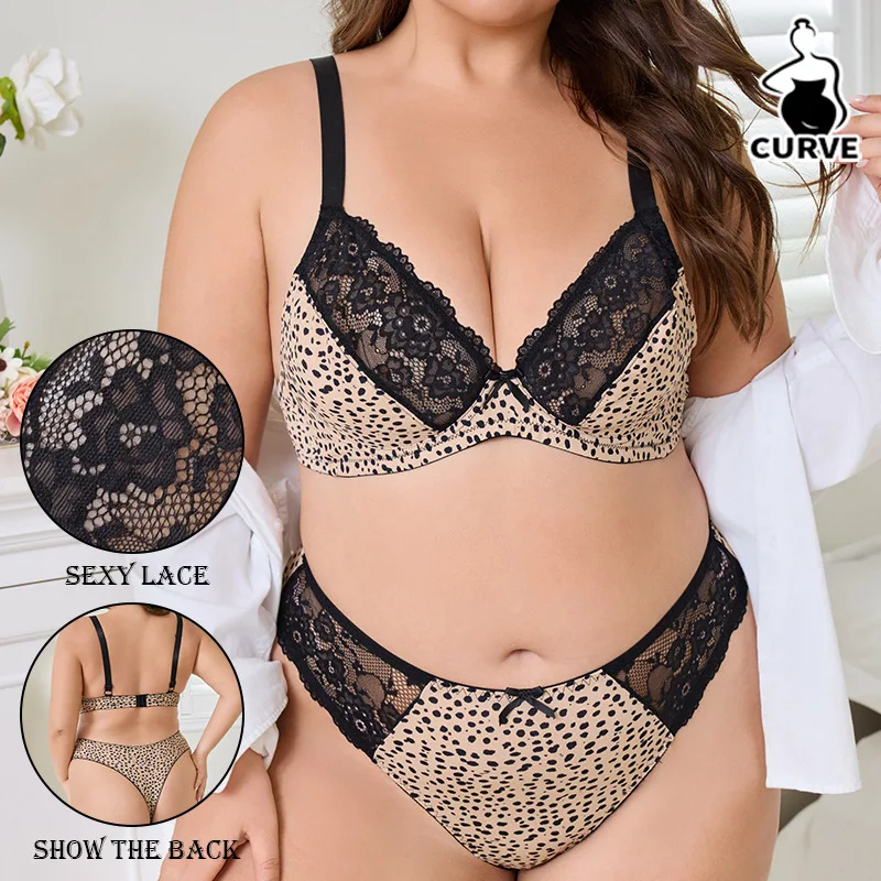Новый комплект женского белья больших размеров с леопардовым принтом, сексуальное ультратонкое кружевное белье с цветочным принтом, дышащее, с эффектом пуш-ап, хит продаж
Новый комплект женского белья больших размеров с леопардовым принтом, сексуальное ультратонкое кружевное белье с цветочным принтом, дышащее, с эффектом пуш-ап, хит продаж