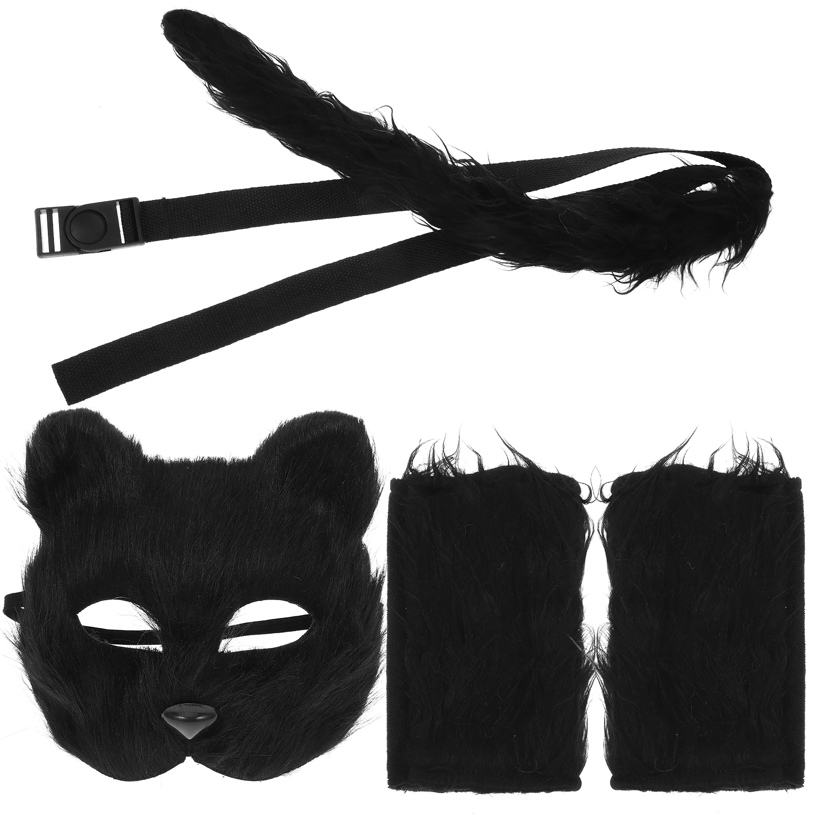 Wolf Cosplay Mask Decorative Gloves Tail Prop Animal Costume Set Supplies Accessory Masquerade Party Role Playing Photo Props
Wolf Cosplay Mask Decorative Gloves Tail Prop Animal Costume Set Supplies Accessory Masquerade Party Role Playing Photo Props