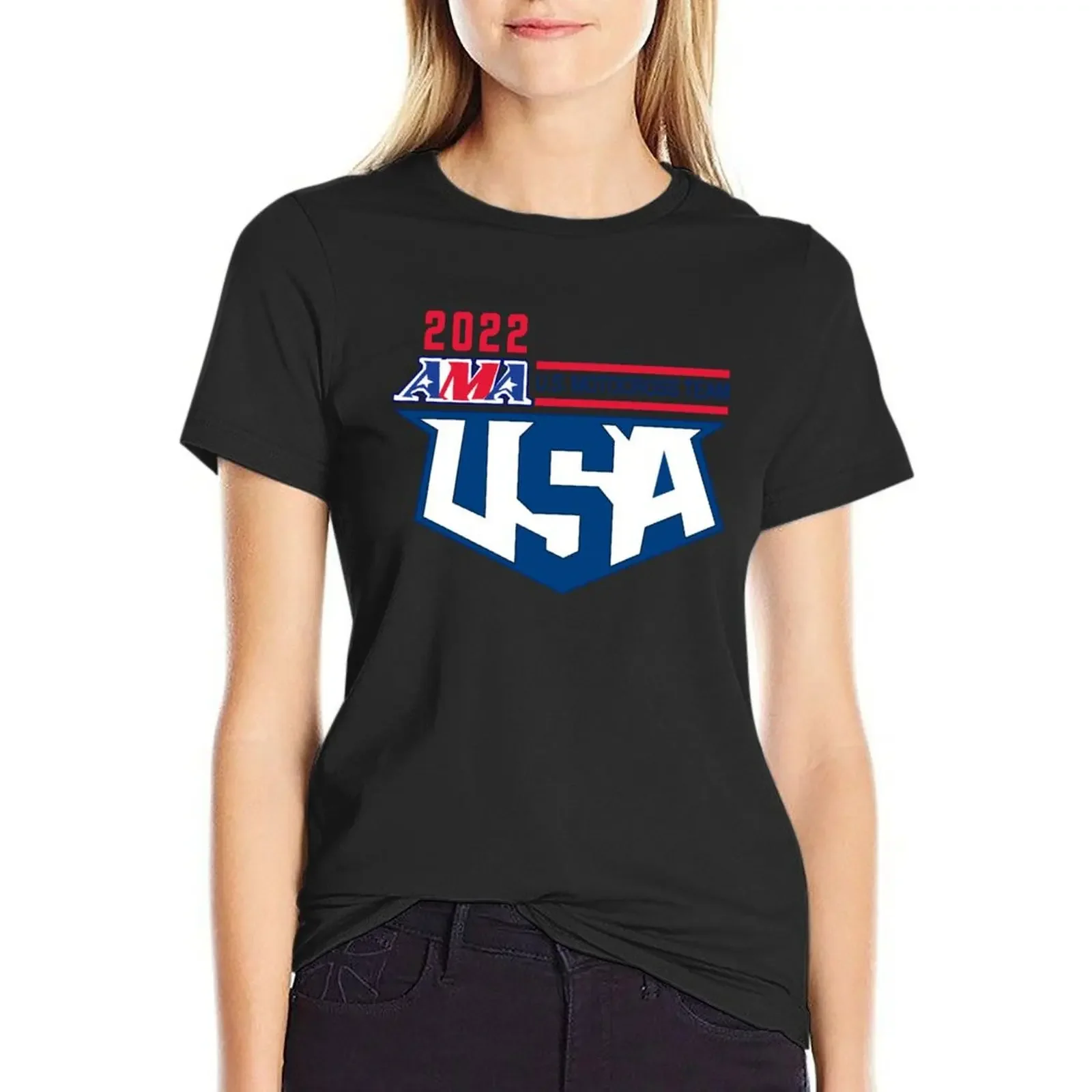 USA MOTOCROSS TEAM OFFICIAL T-Shirt Aesthetic clothing cute tops oversized Women t-shirts
USA MOTOCROSS TEAM OFFICIAL T-Shirt Aesthetic clothing cute tops oversized Women t-shirts