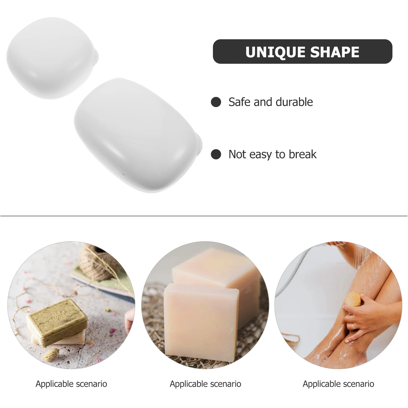 2pcs Travel Leak-Proof Dish Portable Box With Lid Household Holder Bathroom Accessories Drain Box Shower Container Household
2pcs Travel Leak-Proof Dish Portable Box With Lid Household Holder Bathroom Accessories Drain Box Shower Container Household