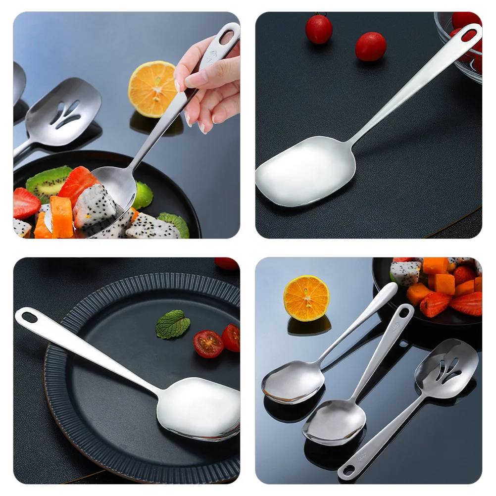 Stainless Steel Serving Spoon Ergonomic Handle Kitchen Utensil For Home Restaurant Hotel Buffet Food Serving Large Soup
Stainless Steel Serving Spoon Ergonomic Handle Kitchen Utensil For Home Restaurant Hotel Buffet Food Serving Large Soup