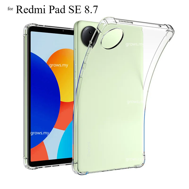 For Redmi Pad SE 4G 8.7 inch 2024 Case For Xiaomi Redmi Pad SE 8.7"Thin Clear Soft TPU Protector Airbag Shock Cover
For Redmi Pad SE 4G 8.7 inch 2024 Case For Xiaomi Redmi Pad SE 8.7"Thin Clear Soft TPU Protector Airbag Shock Cover