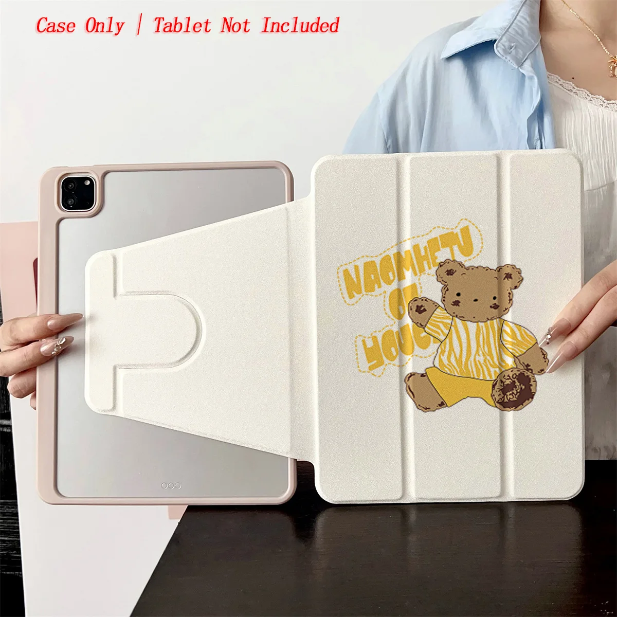 Trendy Whimsical Cartoon Bears With Outfits Design iPad Cover For Apple iPad 10th Gen Pro 11 Air 4 Mini 6 Protective Case
Trendy Whimsical Cartoon Bears With Outfits Design iPad Cover For Apple iPad 10th Gen Pro 11 Air 4 Mini 6 Protective Case