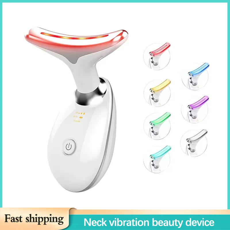 3colors LED Photon Therapy Neck Massager EMS Hot Facial Skin Tightening Beauty Micro Current Rejuvenation Instrument
3colors LED Photon Therapy Neck Massager EMS Hot Facial Skin Tightening Beauty Micro Current Rejuvenation Instrument
