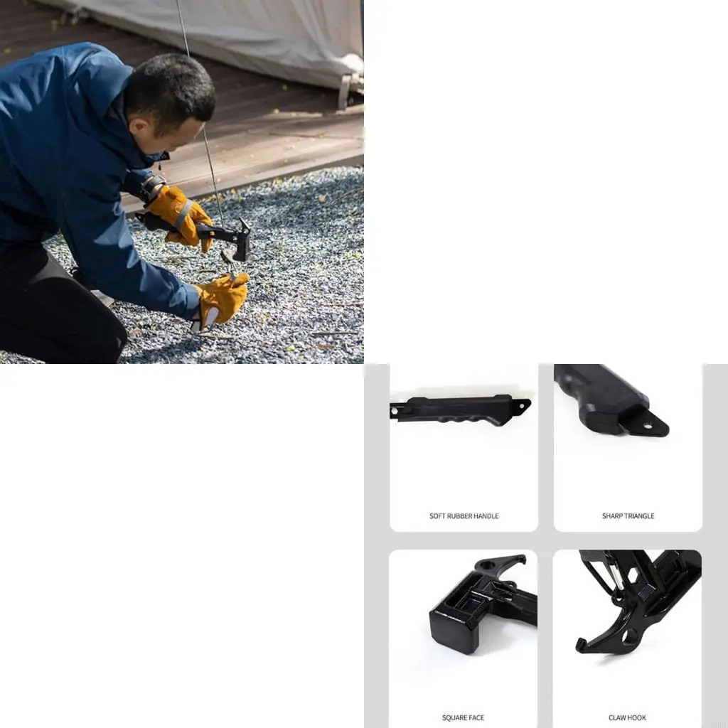 Tent Peg Puller Multifunction Camping Hammer Tent Peg Stake Nails Puller Remover
Tent Peg Puller Multifunction Camping Hammer Tent Peg Stake Nails Puller Remover