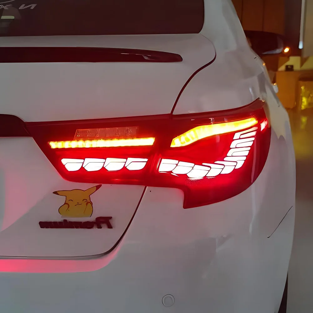 Автоматические задние фонари в сборе для Toyota REIZ MARK X 2013-2017, обновление в стиле драконьей, светодиодные динамические автомобильные задние фонари, аксессуары
Автоматические задние фонари в сборе для Toyota REIZ MARK X 2013-2017, обновление в стиле драконьей, светодиодные динамические автомобильные задние фонари, аксессуары