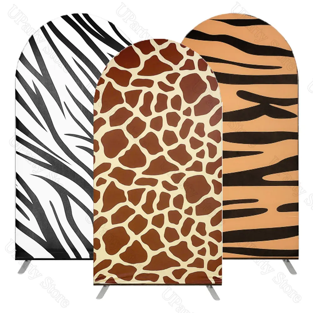 Giraffe Print Arch Backdrop Cover Zebra Leopard Pattern Arch Cover for Wild One Safari Jungle Animals Birthday Baby Shower Decor
Giraffe Print Arch Backdrop Cover Zebra Leopard Pattern Arch Cover for Wild One Safari Jungle Animals Birthday Baby Shower Decor