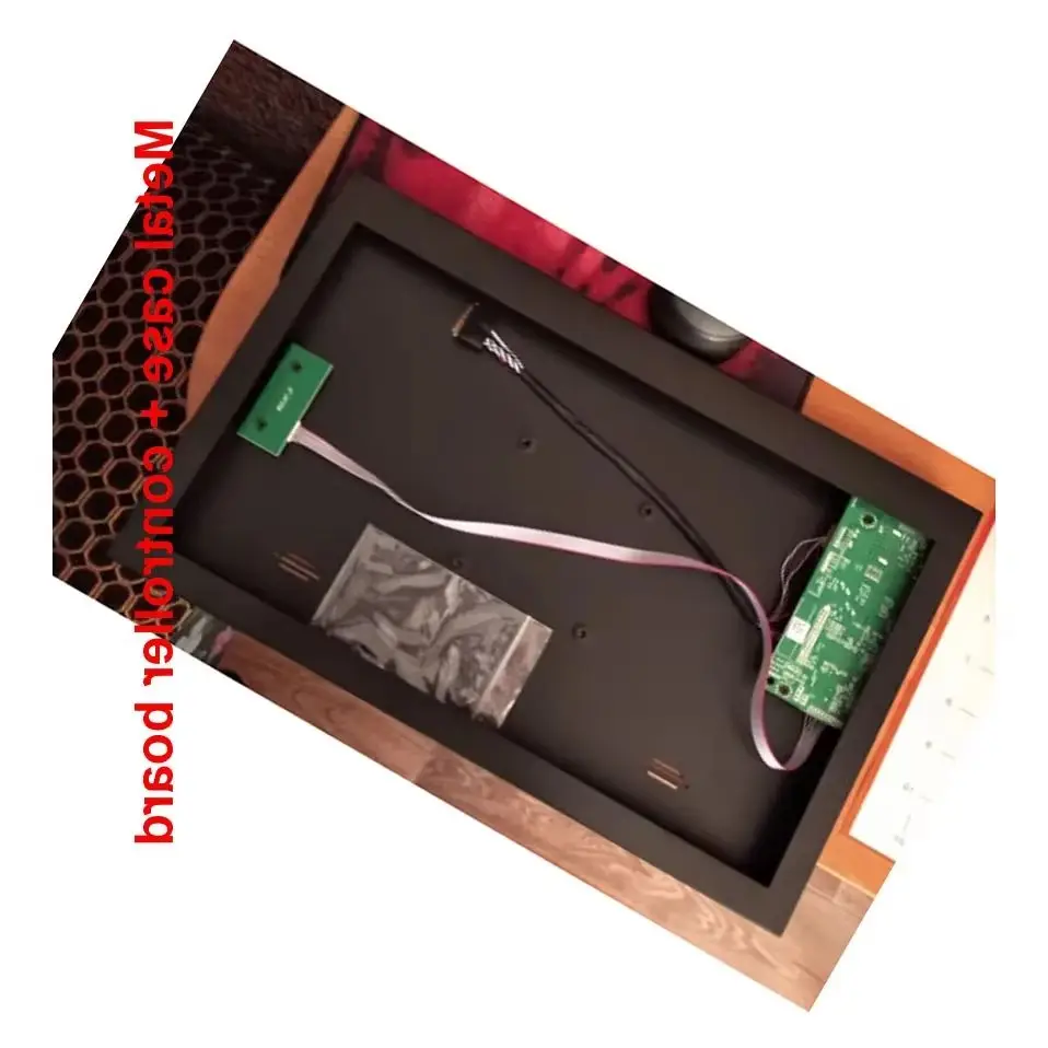 VGA 58C Controller board + Metal alloy back cover case box DIY HDMI-compatible kit for B156XTN02 15.6" LED LCD 1366x768 panel
VGA 58C Controller board + Metal alloy back cover case box DIY HDMI-compatible kit for B156XTN02 15.6" LED LCD 1366x768 panel