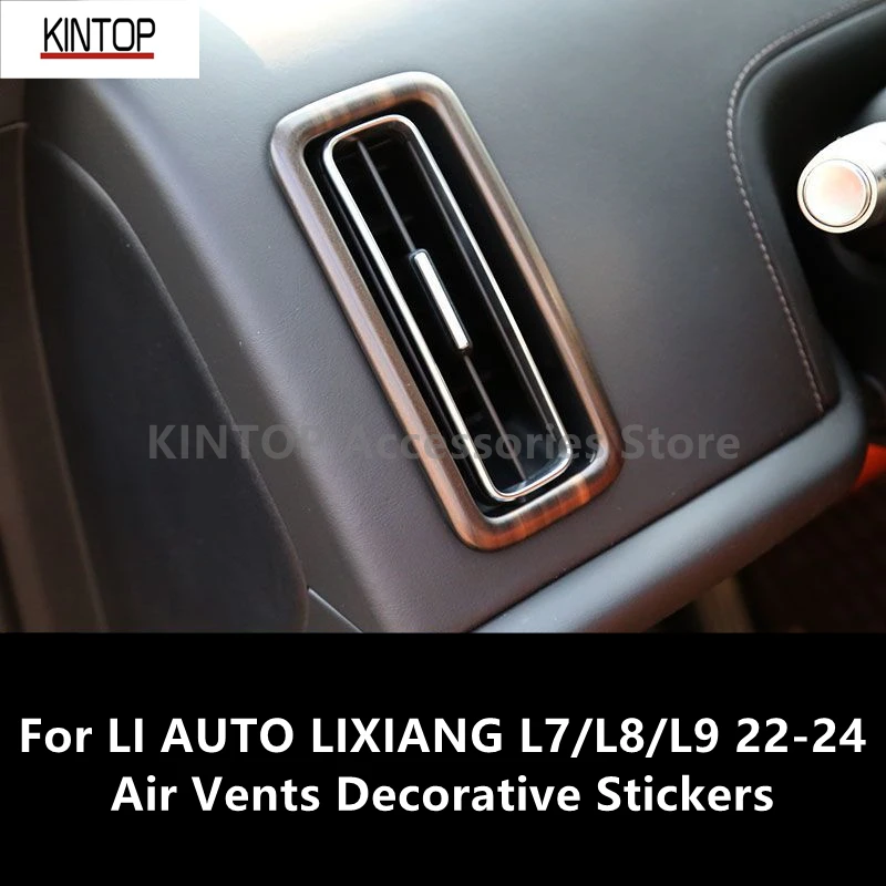 For LI AUTO LIXIANG L7/L8/L9 22-24 Air Vents Decorative Stickers On The Central Control Panel, Interior Modification Accessories
For LI AUTO LIXIANG L7/L8/L9 22-24 Air Vents Decorative Stickers On The Central Control Panel, Interior Modification Accessories