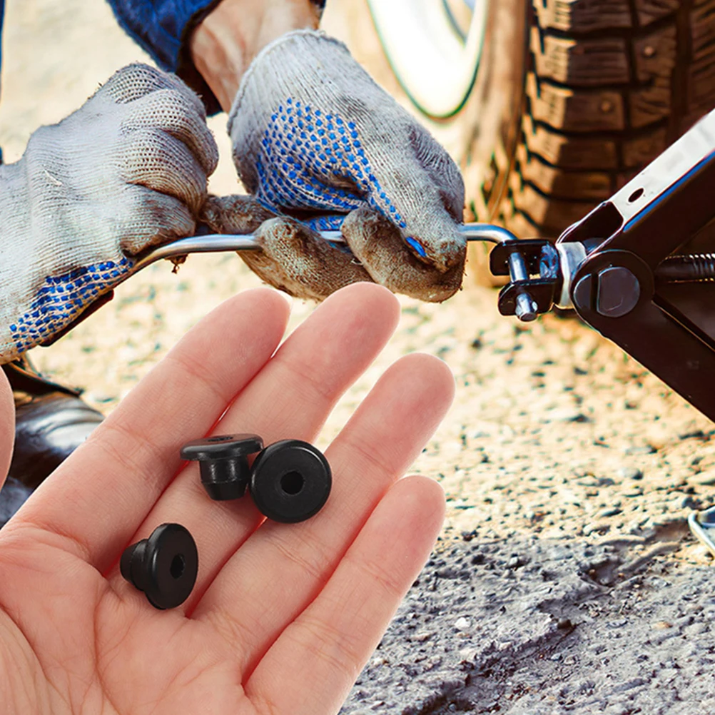 6 Pcs Oil Plugs Rubber Filler Bung for Horizontal Jack Plugs Jack Repair High Sealing Performance
6 Pcs Oil Plugs Rubber Filler Bung for Horizontal Jack Plugs Jack Repair High Sealing Performance